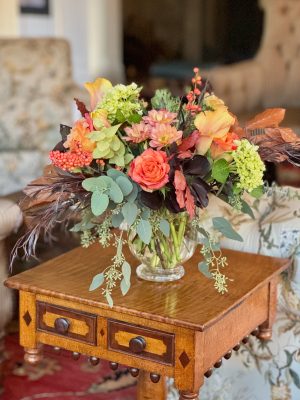 Thanksgiving Round Arrangement