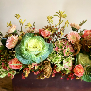 Introducing Texture to a Thanksgiving Centerpiece Workshop November 20th